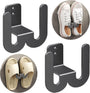 Wall-Mounted Shoe Rack (3 pcs) – Slipper Organizer Hanger – No-Drill Space Saver