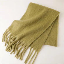 Winter Cashmere Scarf – Unisex Thick Pashmina Wrap – Soft Long Blanket Shawl