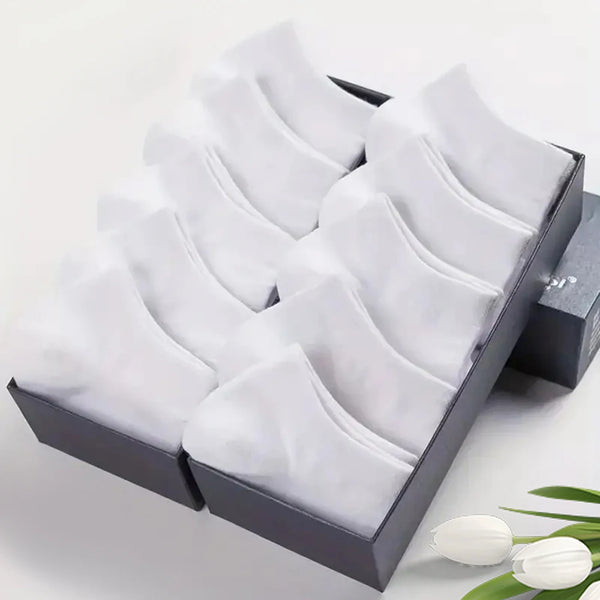 Breathable Men’s Low-Cut Ankle Socks – Sweat-Wicking Summer Wear – Comfortable 10–50 Pairs