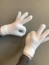 Women’s Mink Velvet Gloves – Plush Warm Five-Finger – Outdoor Cycling Cold-Proof