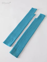 Women’s Long Knitted Fingerless Gloves – Y2K Thermal Arm Warmers 40–60 cm