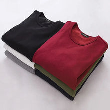 Men’s Thermal Long-Sleeve Shirt – Fleece Base Layer – Plus-Velvet Winter Warmth
