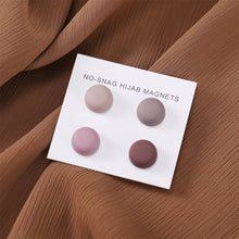 Magnetic Hijab Pins (8 pcs) – Strong Matte Brooch Buttons – Secure Headscarf Accessory