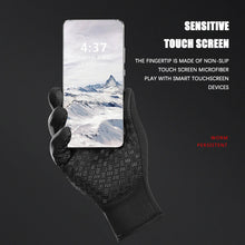 Winter Warm Men's Gloves Touchscreen Sport Women Outdoor Fishing Splash-proof Skiing Cycling Snowboard Nonslip Zipper Gloves