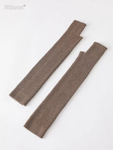 Women’s Long Knitted Fingerless Gloves – Y2K Thermal Arm Warmers 40–60 cm