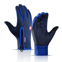 Winter Warm Men's Gloves Touchscreen Sport Women Outdoor Fishing Splash-proof Skiing Cycling Snowboard Nonslip Zipper Gloves