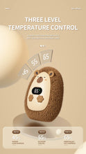 Plush Hand Warmer Winter Mini Portable Three-speed Adjustment Battery Life Long-lasting Smart Temperature Control Hand Warmer