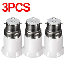 B22 to E27 Lamp Adapter – LED Bulb Socket Converter – Easy Base Conversion