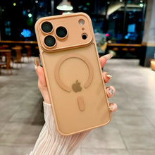 Magnetic Matte Translucent Armor Shockproof Case For iPhone 17 Air /17 Pro/17 Pro Max Magsafe Wireless Charge Cover