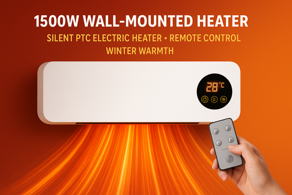 Promotional banner for 1500W Wall Mounted Heater
